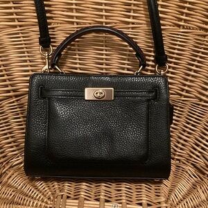 Coach Mini Lane top handle crossbody purse